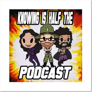 Knowing is Half the Podcast Season 2 Logo Posters and Art